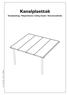 Kanalplasttak. Kanalplasttak. Kanalplasttag/ Polycarbonate roofing sheets/ Kennomuovikatto. Art nr: 05-0765 Rev.nr: 150804