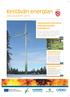Kestävän energian. tiedotuslehti 2013. Tuulivoima kasvava energiamuoto Suomessa