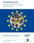 Silmälaput pois: Johdon yhteenveto. Euroopan hevoseläinten terveys ja hyvinvointi 2015. World Horse Welfaren ja Eurogroup for Animalsin raportti