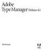 Adobe. Type Manager Deluxe 4.1