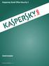 Kaspersky Small Office Security 2 Asennusopas