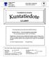 JULKINEN TIEDOTE Jaetaan kaikkiin talouksiin. Lestijärven kunta 2.3.2007. Sivistyslautakunta järjestää kouluverkkoa koskevan