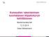 Konesalien rakentamisen suomalaisen kilpailukyvyn kehittäminen. Markkinanäkymät 12.5.2014 Vesa Weissmann