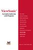 ViewSonic. PJ758/PJ759/PJ760 LCD Projector. - User Guide. - Guide de l utilisateur. - Bedienungsanleitung. - Guía del usuario. - Guida dell utente