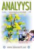 46. vuosikerta I Suomen Laboratorioalan Liitto ry:n ammatti- ja yhdistyslehti I 2/2009