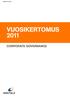 Wär W tsil ärtsilä CO O rpor YJ ABPAtiON vuosikertomus 2011 CORPORATE governance