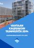 VANTAAN KAUPUNGIN TILINPÄÄTÖS 2014