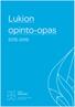 Lukion opinto-opas 2015-2016