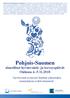 Pohjois-Suomen alueelliset hyvinvointi- ja terveyspäivät Oulussa 4.-5.11.2010