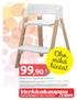 99,90. Oho, mikä hinta! Stokke Steps -syöttötuoli, valkoinen