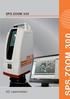 SPS ZOOM 300. 3D Laserkeilain