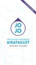 www.joensuu.fi/jojo Joensuun seudun joukkoliikenteen aikataulut