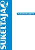 Sisällysluettelo. 1. Räpyläuinti 4. 2. Vapaasukellus 12. 3. Sukelluskalastus 16. 4. Uppopallo 26. 5. Sukelluskuvaus 32