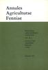 Annales Agriculturae Fenniae