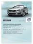 QUICK GUIDE WEB EDITION TERVETULOA UUTEEN VOLVOONNE! VOLVO C70