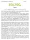 ARVOPAPERILIITE JA TIIVISTELMÄ 28.9.2015. Solteq Oyj. yhteensä 2.799.998 uuden osakkeen ottaminen kaupankäynnin kohteeksi