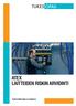 TUKES OPAS ATEX LAITTEIDEN RISKIN ARVIOINTI TURVATEKNIIKAN KESKUS. TURVATEKNIIKAN KESKUS ATEX Laitteiden riskin arviointi