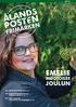 EMELIE JOULUN MUOTOILEE. posten.ax AARTEITA RANNALTA S. 4 UUSI POSTIMERKKISARJA PURJEALUKSIA S. 6