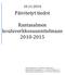 Päivitetyt tiedot. Rantasalmen kouluverkkosuunnitelmaan 2010-2015