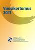 Vuosikertomus 2011 VANTAAN AIKUISOPISTO VANDA VUXENUTBILDNINGSINSTITUT