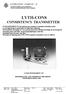 LYTH-CONS CONSISTENCY TRANSMITTER