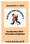 Jäsenlehti 2 / 2010. Syyskauden 2010 tanssikurssiohjelma. www.kestavat.fi