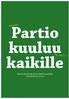 Partio kuuluu kaikille