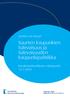 Suurten kaupunkien tulevaisuus ja tulevaisuuden kaupunkipolitiikka. Santtu von Bruun. Ennakointihankkeen väliraportti 13.1.2009