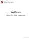 Webforum. Version 15.1 uudet ominaisuudet. Päivitetty: 2015-03-28