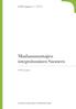 VATT Analyysi 1-2014. Maahanmuuttajien integroituminen Suomeen. VATT-työryhmä VALTION TALOUDELLINEN TUTKIMUSKESKUS VATT