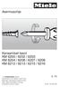 Keraamiset tasot KM 6200 / 6202 / 6203 KM 6204 / 6206 / 6207 / 6208 KM 6212 / 6213 / 6215 / 6216