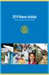 2010 Rotaryn käsikirja. Käsikirja Rotaryn johtohenkilöille