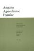 Annales Agriculturae Fenniae