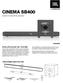 CINEMA SB400 powered soundbar speaker