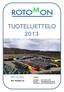 TUOTELUETTELO 2013. BAT Systems Oy. Myynti: Puhelin: 010 320 4490 Email: info@batsystems.fi Internet: www.batsystems.fi