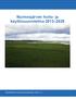Nurmesjärven hoito- ja käyttösuunnitelma 2013 2028