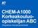 CHEM-A1000 Korkeakouluoopiskelijan. Yliopiston tietojärjestelmät