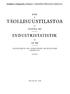 TEOLLISUUSTILASTOA INDUSTRISTATISTIK XVIII V U O N N A 1947 ÀR 1947 STATISTIQUE DES INDUSTRIES DE FINLANDE ANNÉE 1947