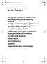 63602029FIN.fm Page 116 Wednesday, October 24, 2007 5:18 PM KÄYTTÖOHJEET