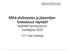 Miltä yhdistysten ja järjestöjen tulevaisuus näyttää? Järjestöt hyvinvoinnin tuottajina 2025