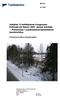 Valtatien 12 kehittäminen Kangasalan Kirkkojärven Natura 2000 alueen kohdalla Pirkanmaan 1.maakuntakaavaehdotuksen taustaselvitys