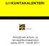 LIIKUNTAKALENTERI. Siilinjärven erityis- ja terveysliikuntapalvelut syksy 2010 - kevät 2011 ENTERI TERV TLVEYSLIIKUNTA