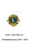 Lions Club Ruovesi. Toimintakertomus 2011-2012