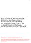 PAIMION KAUPUNGIN PERUSOPETUKSEN VUOSILUOKKIEN 1-9 OPETUSSUUNNITELMA