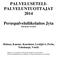 PALVELUSETELI- PALVELUNTUOTTAJAT 2014. Peruspalveluliikelaitos Jyta