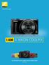 I AM A NIKON COOLPIX I AM THE NIKON COOLPIX COMPACT DIGITAL CAMERA LINEUP SYKSY 2013