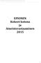 Epione Valmennus 2015. Ensimmäinen painos. www.epione.fi. ISBN 978-952-5723-41-0 Painopaikka: Kopijyvä Oy, Kuopio 2015