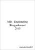 MB - Engineering Rengaskoneet 2015