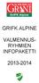 GRIFK ALPINE VALMENNUS- RYHMIEN INFOPAKETTI