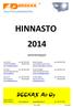 HINNASTO 2014 YHTEYSTIEDOT